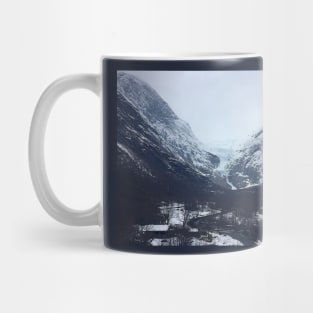 Briksdalsbreen Glacier Norway Mountains Mug